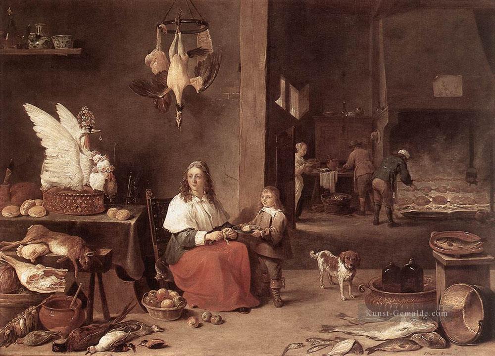 Küchenszene 1644 David Teniers der Jüngere Ölgemälde